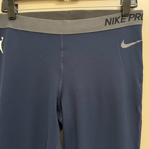 Nike WNBA Team Player Issue Compression Pants Navy Womens CW4249-419 NEW - Picture 3 of 16